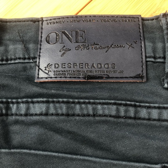 One Teaspoon Pants, Blue, Ripped Knees - Picture 7 of 8